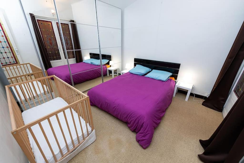 Anna-Maria : Grand Appartement 10 Personnes+Parking Prive -Actif+ Location- Marsilia Exterior foto